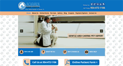 Desktop Screenshot of jacarandaanimalhospital.net